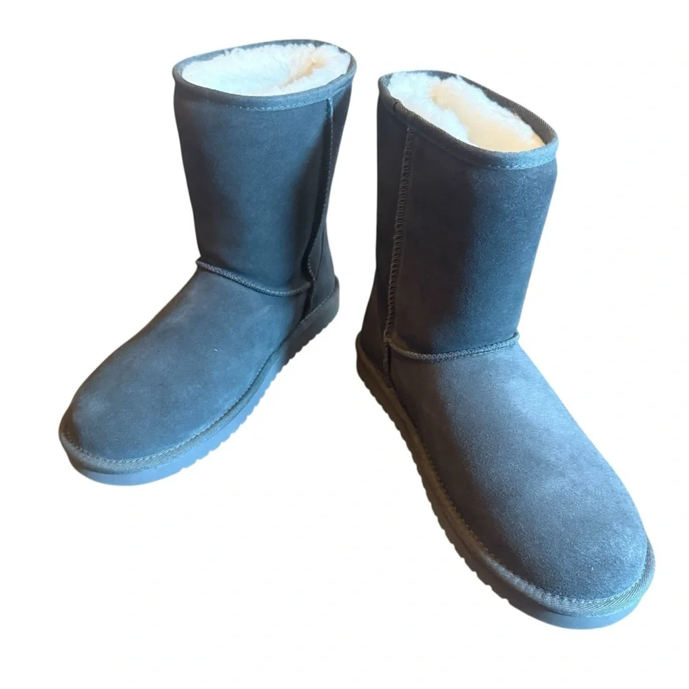 Koolaburra by UGG Suede Koola Short Boots NEW Size 9